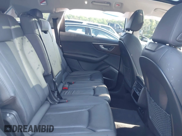 2022 Audi Q7 Premium Plus with VIN WA1LJBF77ND000677, listed as a IAAI auction lot 42265309 with 59,412 mi miles and . Bid and sale history available at DreamBid. Image 8.
