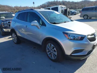 2019 Buick Encore Preferred with VIN KL4CJESB8KB848232, listed as a IAAI auction lot 41028395 with 72,441 mi miles. Bid and sale history available at carsss.com. Image 1.