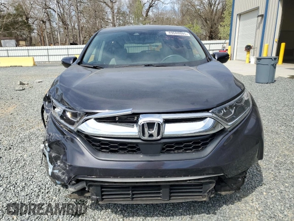 2019 Honda CR-V EX-L with VIN 5J6RW1H87KA027659, listed as a Copart auction lot 49688605 with 38,450 mi miles and Salvage Title. Bid and sale history available at carsss.com. Image 5.