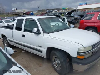 2001 Chevrolet Silverado 1500 LS with VIN 1GCEC19V81Z158505, listed as a IAAI auction lot 41697105 with 166,415 mi miles. Bid and sale history available at carsss.com. Image 14.