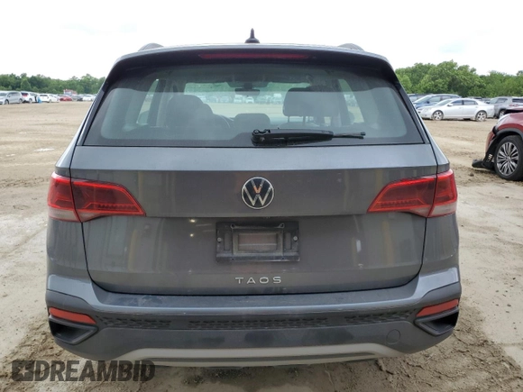 2024 Volkswagen Taos S с VIN 3VV5X7B27RM023005, выставлен на аукционе Copart как лот 57590955 с пробегом 42 147 миль миль и Чистый • Clean title. История ставок и продаж доступна на DreamBid. Изображение 6.