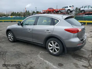 2008 Infiniti EX35 Journey with VIN JNKAJ09F98M356832, listed as a Copart auction lot 49654795 with 171,367 mi miles and Salvage Title. Bid and sale history available at carsss.com. Image 2.