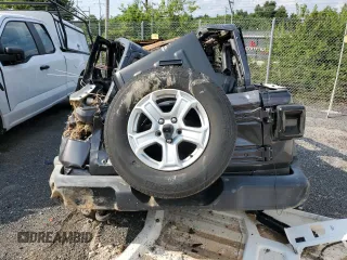 2019 Jeep Wrangler Unlimited Sport S with VIN 1C4HJXDN9KW636706, listed as a Copart auction lot 53625215 with Not provided miles and Non repairable. Bid and sale history available at DreamBid. Image 6.