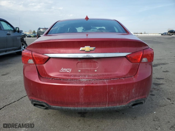 2014 Chevrolet Impala LTZ with VIN 1G1155S35EU152892, listed as a Copart auction lot 46735125 with 94,702 mi miles and Salvage Title. Bid and sale history available at carsss.com. Image 6.