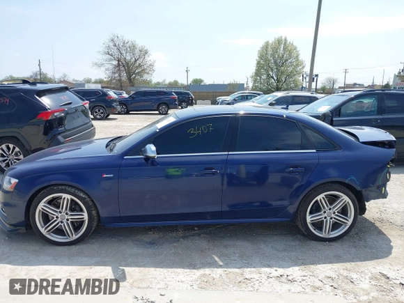 2014 Audi S4 Premium Plus z VIN WAUDGAFL1EA120568, wystawiony jako IAAI lot #42143431 z przebiegiem 81 715 mil mil oraz . Historia ofert i sprzedaży dostępna na DreamBid. Obrazek 14.