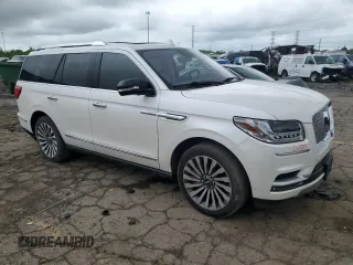 2019 Lincoln Navigator Reserve with VIN 5LMJJ2LT1KEL25094, listed as a Copart auction lot 58539865 with 63,167 mi miles and Salvage title. Bid and sale history available at DreamBid. Image 4.