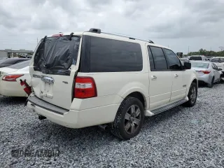 2007 Ford Expedition Max Limited with VIN 1FMFK20557LA18350, listed as a Copart auction lot 59759045 with 191,977 mi miles and Salvage title. Bid and sale history available at DreamBid. Image 3.
