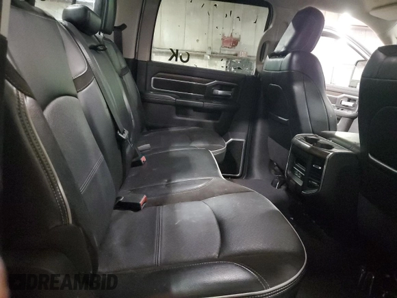 2023 Ram 2500 Laramie with VIN 3C6UR5FLXPG632054, listed as a Copart auction lot 51972575 with 79,647 mi miles and Salvage Title. Bid and sale history available at carsss.com. Image 10.