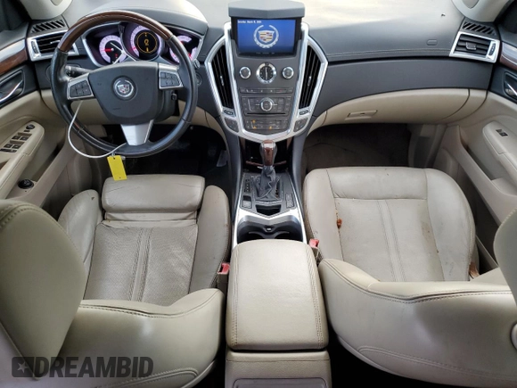 2011 Cadillac SRX Premium Collection with VIN 3GYFNFEY7BS550847, listed as a Copart auction lot 86312144 with 172,685 mi miles and Salvage Title. Bid and sale history available at carsss.com. Image 8.