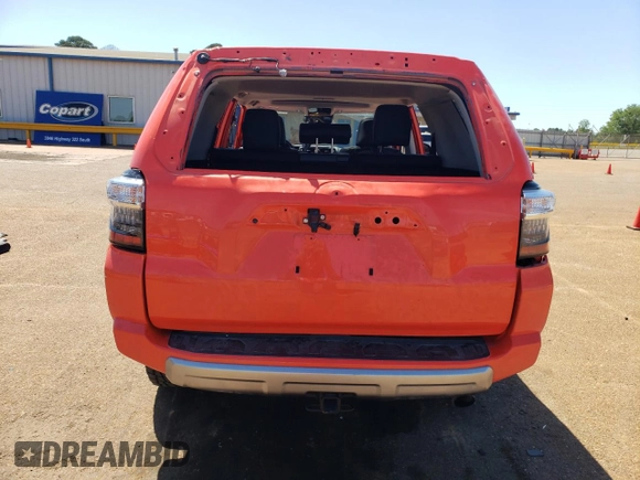 2024 Toyota 4Runner TRD Off Road with VIN JTERU5JR3R6301177, listed as a Copart auction lot 53780275 with 11,488 mi miles and Clean title. Bid and sale history available at DreamBid. Image 6.