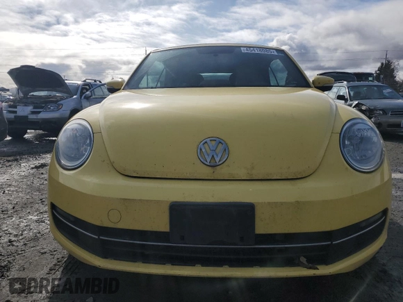 2015 Volkswagen Beetle with VIN 3VW5A7AT9FM816065, listed as a Copart auction lot 45418085 with 94,419 mi miles and Salvage Title. Bid and sale history available at DreamBid. Image 5.
