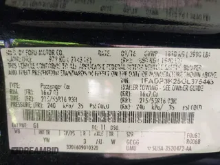 2016 Ford Focus SE с VIN 1FADP3K25GL375443, выставлен на аукционе IAAI как лот 42523331 с пробегом 191 787 миль миль и . История ставок и продаж доступна на DreamBid. Изображение 9.