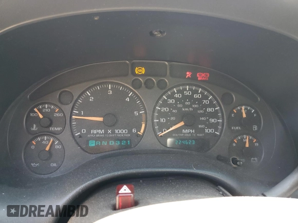 2003 GMC Sonoma SLS z VIN 1GTCT19X738236077, wystawiony jako Copart lot #68765694 z przebiegiem 224 623 mil mil oraz Nie do naprawy • Non repairable. Historia ofert i sprzedaży dostępna na DreamBid. Obrazek 9.