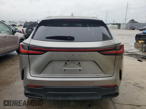 2022 Lexus NX with VIN 2T2GKCEZ4NC008144, listed as a Copart auction lot 53553595 with 35,834 mi miles and Salvage Title. Bid and sale history available at carsss.com. Image 6.