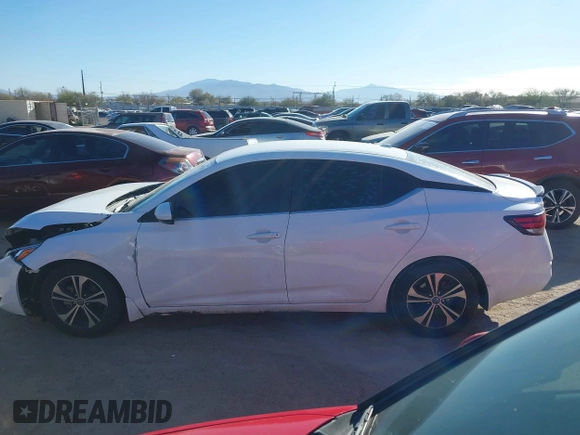 2020 Nissan Sentra SV z VIN 3N1AB8CV4LY280944, wystawiony jako IAAI lot #41645218 z przebiegiem 76 446 mil mil oraz . Historia ofert i sprzedaży dostępna na DreamBid. Obrazek 14.