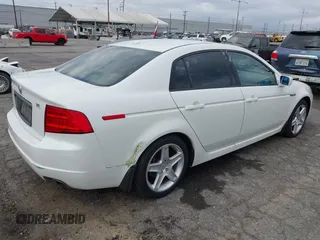 2006 Acura TL with VIN 19UUA66216A076843, listed as a IAAI auction lot 42131726 with 167,810 mi miles. Bid and sale history available at carsss.com. Image 4.