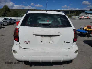 2005 Pontiac Vibe with VIN 5Y2SL63835Z417815, listed as a Copart auction lot 75458364 with 0 mi miles and Salvage Title. Bid and sale history available at carsss.com. Image 6.