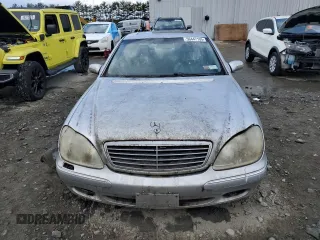 2000 Mercedes-Benz S 320/430/500 z VIN WDBNG70J5YA021272, wystawiony jako Copart lot #50447105 z przebiegiem Nie podano mil oraz Czysty tytuł • Clean title. Historia ofert i sprzedaży dostępna na DreamBid. Obrazek 5.