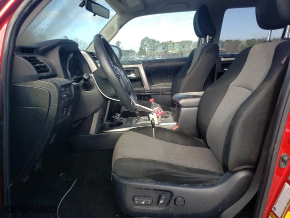 2019 Toyota 4Runner SR5 with VIN JTEBU5JRXK5613395, listed as a Copart auction lot 49215405 with 0 mi miles and Salvage Title. Bid and sale history available at carsss.com. Image 7.