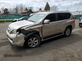 2010 Lexus GX 460 Premium with VIN JTJJM7FX1A5015291, listed as a Copart auction lot 52114675 with 189,143 mi miles and Salvage title. Bid and sale history available at DreamBid. Image 1.
