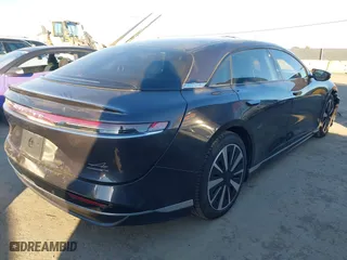 2023 Lucid Air Touring with VIN 50EA1TEA1PA002151, listed as a IAAI auction lot 41219565 with 8,215 mi miles. Bid and sale history available at carsss.com. Image 4.