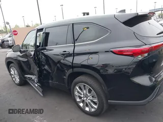 2023 Toyota Highlander L with VIN 5TDKDRAHXPS516220, listed as a IAAI auction lot 42152777 with 19,263 mi miles and . Bid and sale history available at DreamBid. Image 15.