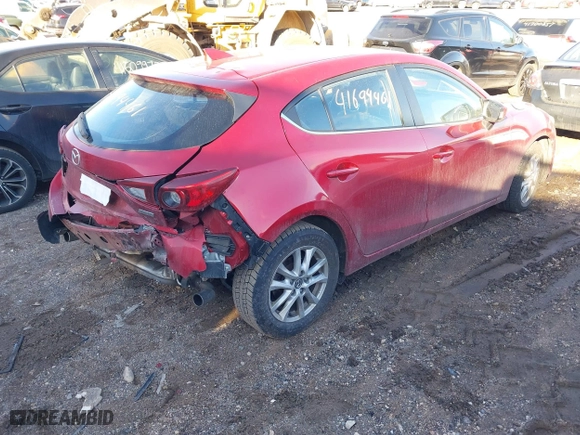 2016 Mazda Mazda3 i Grand Touring with VIN JM1BM1N73G1320541, listed as a IAAI auction lot 41694461 with 87,760 mi miles. Bid and sale history available at carsss.com. Image 4.