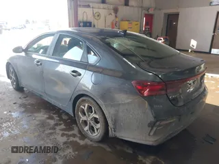 2020 Kia Forte LXS with VIN 3KPF24AD0LE184784, listed as a IAAI auction lot 41341533 with 36,953 mi miles. Bid and sale history available at carsss.com. Image 3.