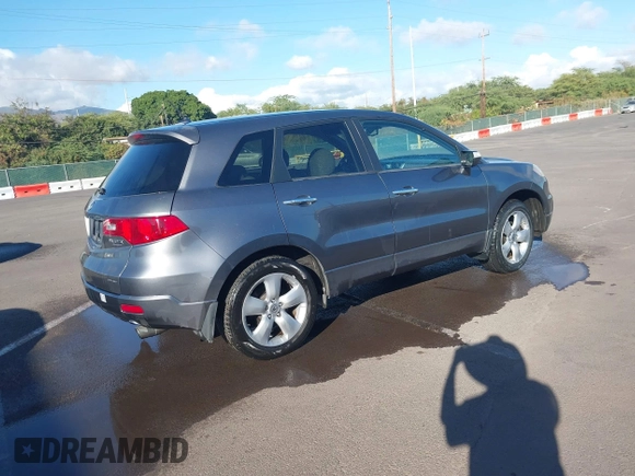 2008 Acura RDX with VIN 5J8TB18288A014710, listed as a IAAI auction lot 41131049 with 120,682 mi miles. Bid and sale history available at carsss.com. Image 4.