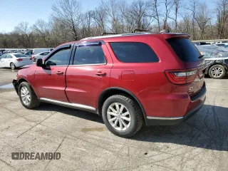 2015 Dodge Durango SXT with VIN 1C4RDJAG0FC114603, listed as a Copart auction lot 52016155 with 88,269 mi miles and Salvage Title. Bid and sale history available at DreamBid. Image 2.
