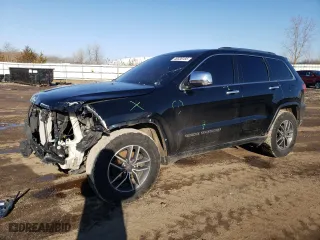 2019 Jeep Grand Cherokee Limited X with VIN 1C4RJFBG1KC784529, listed as a Copart auction lot 48338185 with 75,727 mi miles and Salvage Title. Bid and sale history available at carsss.com. Image 1.
