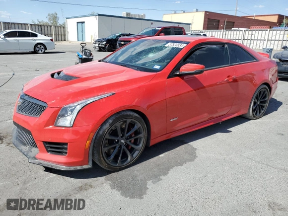 2019 Cadillac ATS-V z VIN 1G6AL1RYXK0119450, wystawiony jako Copart lot #57520834 z przebiegiem 63 674 mil mil oraz Czysty tytuł • Clean title. Historia ofert i sprzedaży dostępna na DreamBid. Obrazek 1.