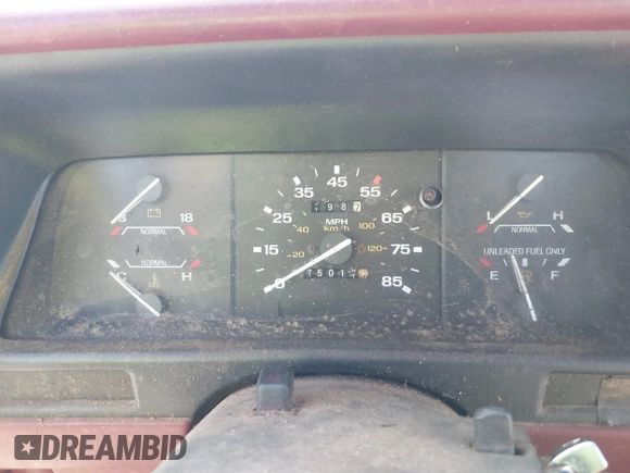 1992 Ford Ranger with VIN 1FTCR10A5NTA19327, listed as a IAAI auction lot 41745523 with 35,011 mi miles. Bid and sale history available at carsss.com. Image 7.