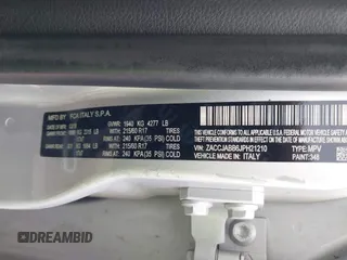 2018 Jeep Renegade Latitude z VIN ZACCJABB6JPH21210, wystawiony jako IAAI lot #42415422 z przebiegiem 79 640 mil mil oraz . Historia ofert i sprzedaży dostępna na DreamBid. Obrazek 9.