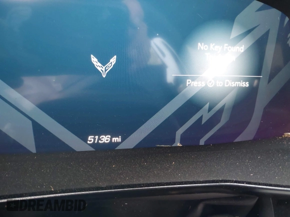 2024 Chevrolet Corvette 1LZ with VIN 1G1YD2D33R5610197, listed as a IAAI auction lot 41972596 with 5,136 mi miles and . Bid and sale history available at DreamBid. Image 14.