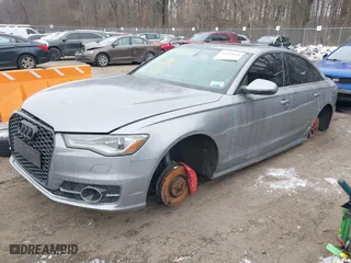 2016 Audi A6 3.0T Premium Plus with VIN WAUFGAFC6GN001256, listed as a IAAI auction lot 41329928 with NaN miles. Bid and sale history available at carsss.com. Image 18.