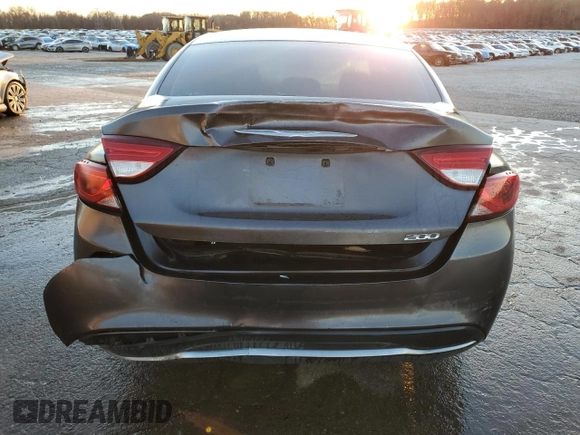 2015 Chrysler 200 Limited with VIN 1C3CCCAB8FN564579, listed as a Copart auction lot 85387894 with 118,827 mi miles and Salvage Title. Bid and sale history available at carsss.com. Image 6.