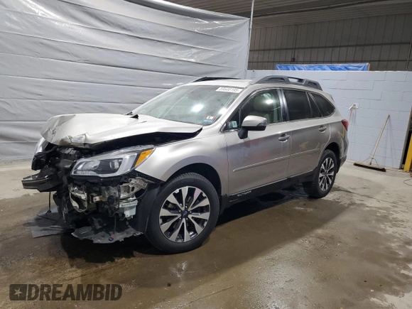2017 Subaru Outback Limited with VIN 4S4BSENC0H3300131, listed as a Copart auction lot 59600195 with 97,306 mi miles and Salvage title. Bid and sale history available at DreamBid. Image 1.