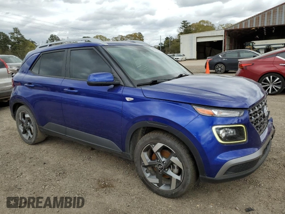 2023 Hyundai Venue Limited with VIN KMHRC8A37PU224340, listed as a Copart auction lot 49255025 with 75,994 mi miles and Salvage Title. Bid and sale history available at DreamBid. Image 4.
