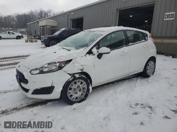2018 Ford Fiesta S with VIN 3FADP4TJ1JM115008, listed as a Copart auction lot 86119204 with 142,354 mi miles and Salvage title. Bid and sale history available at DreamBid. Image 1.