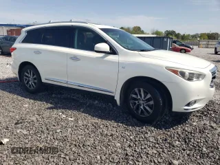 2015 Infiniti QX60 with VIN 5N1AL0MN6FC520143, listed as a Copart auction lot 51178675 with 114,577 mi miles and Salvage Title. Bid and sale history available at carsss.com. Image 4.