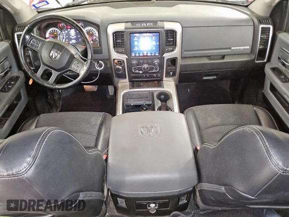 2018 Ram 1500 Lone Star Silver with VIN 1C6RR6LM4JS239160, listed as a Copart auction lot 64111555 with 158,195 mi miles and Clean title. Bid and sale history available at DreamBid. Image 8.