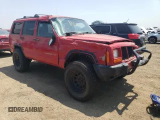 1999 Jeep Cherokee Sport z VIN 1J4FF68SXXL662401, wystawiony jako Copart lot #59698565 z przebiegiem Nie podano mil oraz Szkoda całkowita • Salvage title. Historia ofert i sprzedaży dostępna na DreamBid. Obrazek 4.