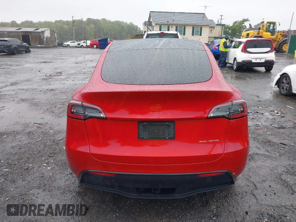 2023 Tesla Model Y Long Range with VIN 7SAYGDEE5PA111262, listed as a IAAI auction lot 42341148 with 19,014 mi miles and . Bid and sale history available at DreamBid. Image 16.