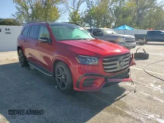 2024 Mercedes-Benz GLS 450 with VIN 4JGFF5KE0RB120067, listed as a Copart auction lot 68669414 with 7,581 mi miles and Salvage Title. Bid and sale history available at DreamBid. Image 12.