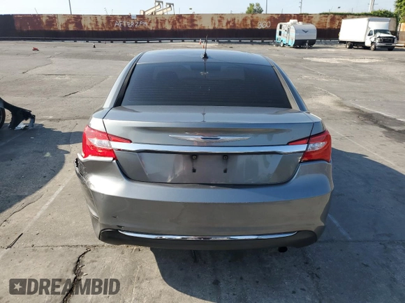 2012 Chrysler 200 Touring with VIN 1C3CCBBBXCN197107, listed as a Copart auction lot 54758675 with 261,819 mi miles and Salvage Title. Bid and sale history available at DreamBid. Image 6.