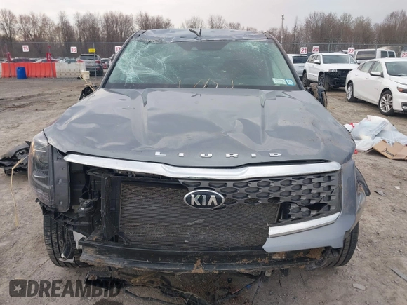 2020 Kia Telluride LX with VIN 5XYP2DHC6LG009458, listed as a IAAI auction lot 41839095 with 83,701 mi miles and . Bid and sale history available at DreamBid. Image 13.