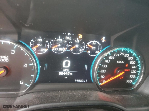 2017 GMC Sierra 2500HD Denali with VIN 1GT12UEY2HF237473, listed as a Copart auction lot 41402065 with 89,445 mi miles and Salvage Title. Bid and sale history available at carsss.com. Image 9.