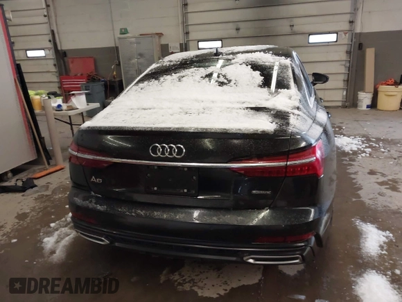 2019 Audi A6 Prestige with VIN WAUM2AF23KN023351, listed as a IAAI auction lot 41375059 with 76,735 mi miles. Bid and sale history available at carsss.com. Image 16.