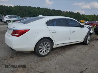 2016 Buick LaCrosse Leather with VIN 1G4GB5G39GF169779, listed as a Copart auction lot 58906245 with 140,639 mi miles and Salvage title. Bid and sale history available at DreamBid. Image 3.
